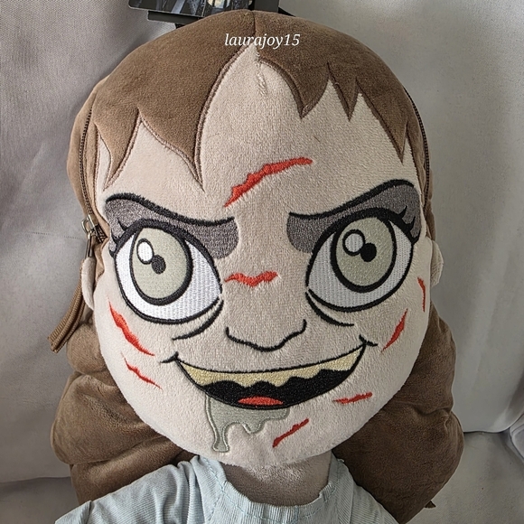 Bioworld The Exorcist Reagan Plush Doll Backpack Hot Topic 17 Inch New main image 6